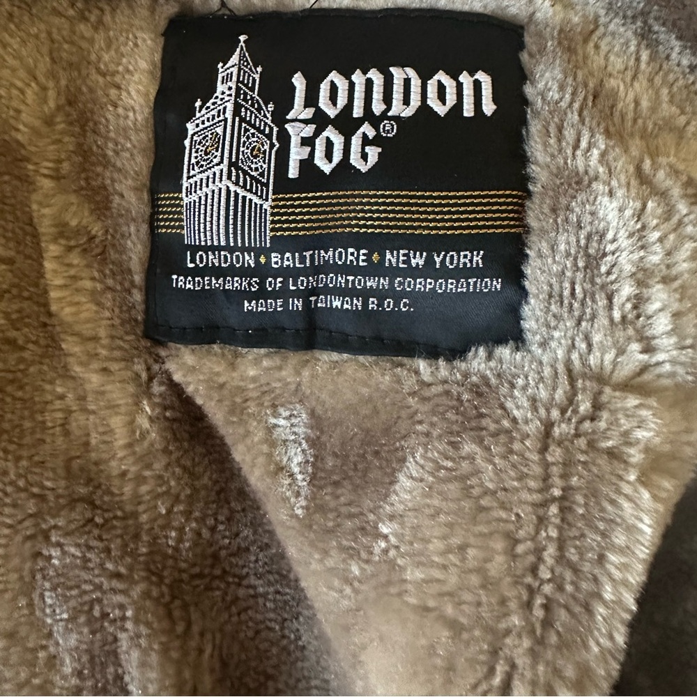 London Fog Vintage Faux Fur Lined Trench Coat Women’s 6 Classic Beige Timeless - Picture 4 of 10